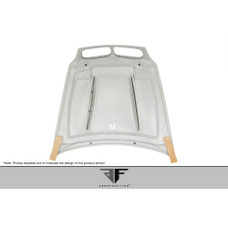 2008-2014 BMW X6 X6M E71 2007-2013 BMW X5 E70 AF-5 Hood ( GFK ) - 1 Piece image - 5