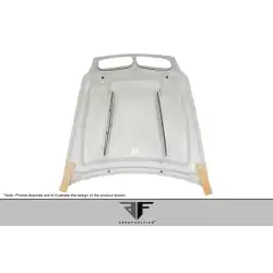 2008-2014 BMW X6 X6M E71 2007-2013 BMW X5 E70 AF-5 Hood ( GFK ) - 1 Piece image - 4