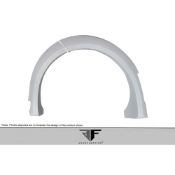 2012-2019 Land Rover Range Rover Evoque 5DR AF-1 Fender Flares ( GFK ) - 12 Piece image - 5