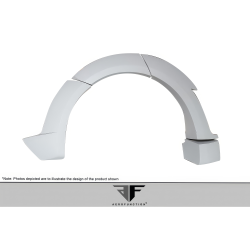 2012-2019 Land Rover Range Rover Evoque 5DR AF-1 Fender Flares ( GFK ) - 12 Piece image - 6