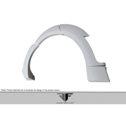 2012-2019 Land Rover Range Rover Evoque 5DR AF-1 Fender Flares ( GFK ) - 12 Piece image - 10