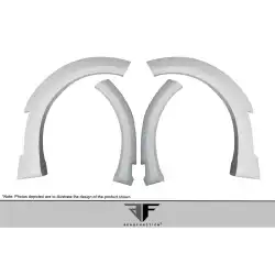 2012-2019 Land Rover Range Rover Evoque 5DR AF-1 Fender Flares ( GFK ) - 12 Piece image - 9