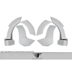 2012-2019 Land Rover Range Rover Evoque 5DR AF-1 Fender Flares ( GFK ) - 12 Piece image - 10