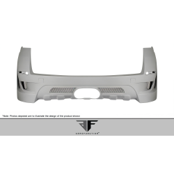 2010-2013 BMW X5 X5M E70 AF-1 Wide Body Rear Bumper ( GFK ) - 1 Piece (S) image - 3