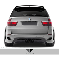 2010-2013 BMW X5 X5M E70 AF-1 Wide Body Rear Bumper ( GFK ) - 1 Piece (S) image - 2