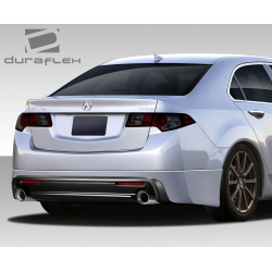 2009-2014 Acura TSX Duraflex Type M Rear Lip Under Spoiler Air Dam - 1 Piece image - 3