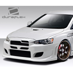 2008-2017 Mitsubishi Lancer Duraflex I-Spec Front Bumper - 1 Piece image - 3