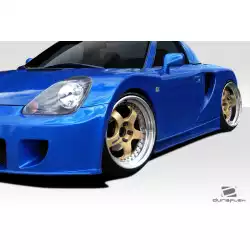 2000-2005 Toyota MRS MR2 Spyder TD3000 Wide Body Side Skirts Rocker Panels - 2 Piece image - 11