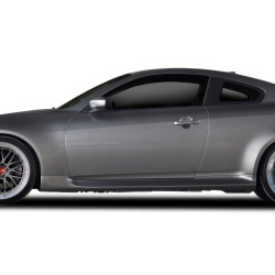 2008-2015 Infiniti G Coupe G37 Q60 Duraflex IPL Look Side Skirts Rocker Panels - 2 Piece image - 1