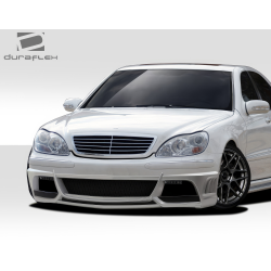 2000-2002 Mercedes S Class W220 Duraflex W-3 Front Bumper - 1 Piece image - 3
