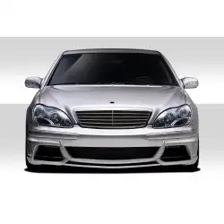 2003-2006 Mercedes S Class W220 W-3 Front Bumper - 1 Piece image - 5