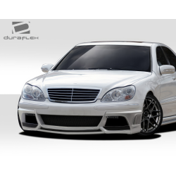 2003-2006 Mercedes S Class W220 Duraflex W-3 Front Bumper - 1 Piece image - 3