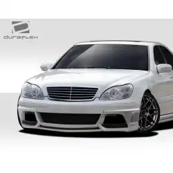 2003-2006 Mercedes S Class W220 W-3 Front Bumper - 1 Piece image - 6