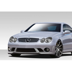 2003-2009 Mercedes CLK W209 Duraflex C63 Look Front Bumper - 1 Piece image - 1