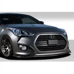 2012-2017 Hyundai Veloster Turbo GT Racing Front Splitter - 1 Piece image - 1