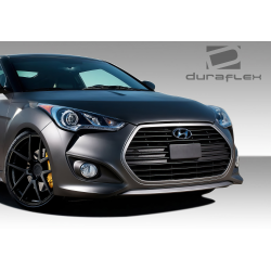 2012-2017 Hyundai Veloster Duraflex Turbo 2 Front Bumper - 1 Piece image - 3