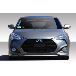 2012-2017 Hyundai Veloster Duraflex Turbo 2 Front Bumper - 1 Piece image - 1