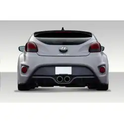 2012-2017 Hyundai Veloster Turbo Look Rear Bumper - 1 Piece image - 1