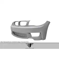 2008-2013 BMW 1 Series E82 E88 AF-1 Front Bumper ( GFK ) - 1 Piece image - 3