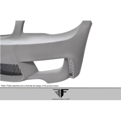 2008-2013 BMW 1 Series E82 E88 AF-1 Front Bumper ( GFK ) - 1 Piece image - 5