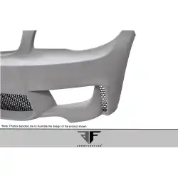 2008-2013 BMW 1 Series E82 E88 AF-1 Front Bumper ( GFK ) - 1 Piece image - 4