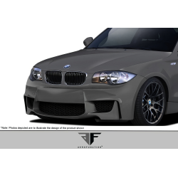 2008-2013 BMW 1 Series E82 E88 AF-1 Front Bumper ( GFK ) - 1 Piece image - 2