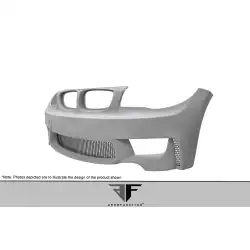 2008-2013 BMW 1 Series E82 E88 AF-1 Front Bumper ( GFK ) - 1 Piece image - 8