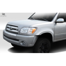 2004-2006 Toyota Tundra Double Cab Duraflex Off Road 4 Inch Bulge Front Fenders - 2 Piece image - 3