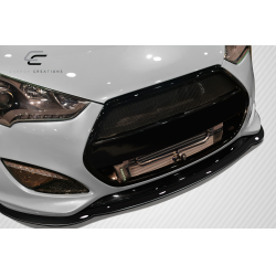 2012-2017 Hyundai Veloster Turbo Carbon Creations GT Racing Front Splitter - 1 Piece image - 7