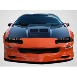 1993-1997 Chevrolet Camaro Carbon Creations ZL1 Look Hood - 1 Piece image - 1