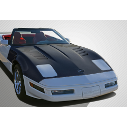 1985-1996 Chevrolet Corvette C4 Carbon Creations GT Concept Hood - 1 Piece image - 1