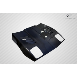 1985-1996 Chevrolet Corvette C4 Carbon Creations GT Concept Hood - 1 Piece image - 6