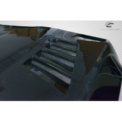 1985-1996 Chevrolet Corvette C4 Carbon Creations GT Concept Hood - 1 Piece image - 7