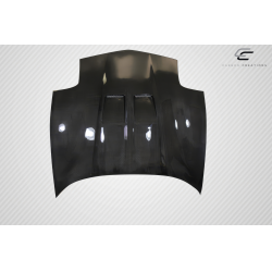 1997-2004 Chevrolet Corvette C5 Carbon Creations GT Concept Hood - 1 Piece image - 7