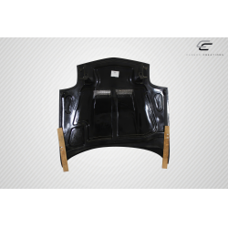 1997-2004 Chevrolet Corvette C5 Carbon Creations GT Concept Hood - 1 Piece image - 8