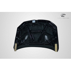2011-2014 Volkswagen Jetta Carbon Creations RV-S Hood - 1 Piece image - 2