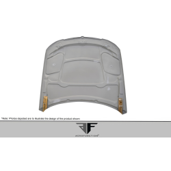 2006-2008 BMW 3 Series E90 4DR AF-1 Hood ( GFK ) - 1 Piece image - 4