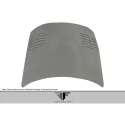 2006-2008 BMW 3 Series E90 4DR AF-1 Hood ( GFK ) - 1 Piece image - 6