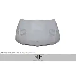 2006-2008 BMW 3 Series E90 4DR AF-1 Hood ( GFK ) - 1 Piece image - 7