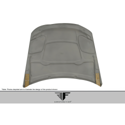 2006-2008 BMW 3 Series E90 4DR AF-1 Hood ( GFK ) - 1 Piece image - 11