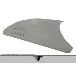 2006-2008 BMW 3 Series E90 4DR AF-1 Hood ( GFK ) - 1 Piece image - 12
