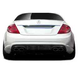 2007-2009 Mercedes CL63 W216 Black Series Carbon AF-1 Rear Diffuser ( CFP ) - 1 Piece image - 1