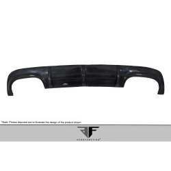 2007-2009 Mercedes CL63 W216 Black Series Carbon AF-1 Rear Diffuser ( CFP ) - 1 Piece image - 3