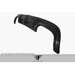 2007-2009 Mercedes CL63 W216 Black Series Carbon AF-1 Rear Diffuser ( CFP ) - 1 Piece image - 7
