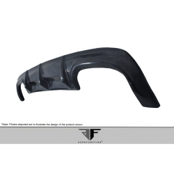 2007-2009 Mercedes CL63 W216 Black Series Carbon AF-1 Rear Diffuser ( CFP ) - 1 Piece image - 4