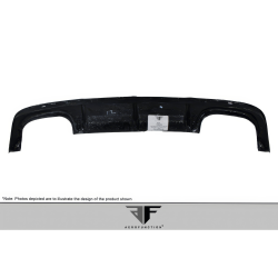 2007-2009 Mercedes CL63 W216 Black Series Carbon AF-1 Rear Diffuser ( CFP ) - 1 Piece image - 5