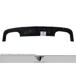 2007-2009 Mercedes CL63 W216 Black Series Carbon AF-1 Rear Diffuser ( CFP ) - 1 Piece image - 7