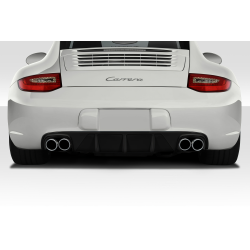 2009-2011 Porsche 911 Carrera 997 C2 C2S C4 C4S Targa 4 Targa 4S Cabriolet AF-2 Rear Diffuser ( GFK ) - 1 Piece image - 1