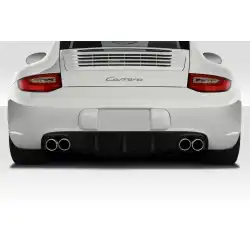 2009-2011 Porsche 911 Carrera 997 C2 C2S C4 C4S Targa 4 Targa 4S Cabriolet AF-2 Rear Diffuser ( GFK ) - 1 Piece image - 1