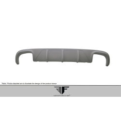 2009-2011 Porsche 911 Carrera 997 C2 C2S C4 C4S Targa 4 Targa 4S Cabriolet AF-2 Rear Diffuser ( GFK ) - 1 Piece image - 2